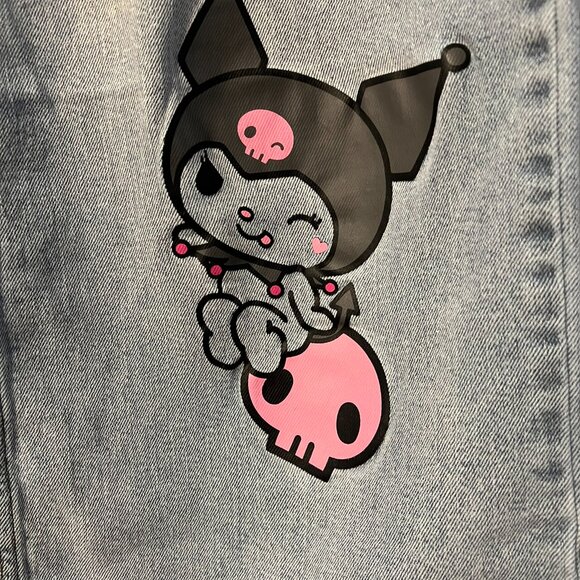SANRIO Kuromi Straight Leg Jeans - Picture 6 of 10